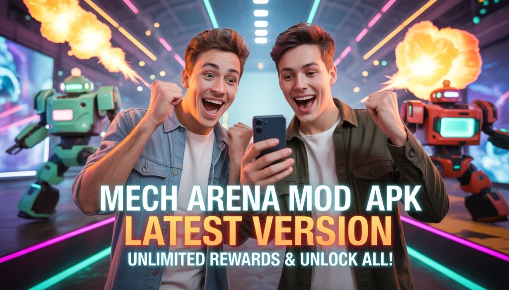 Best Mech Arena Mod APK Latest Version-Easy Mech Arena Mod APK